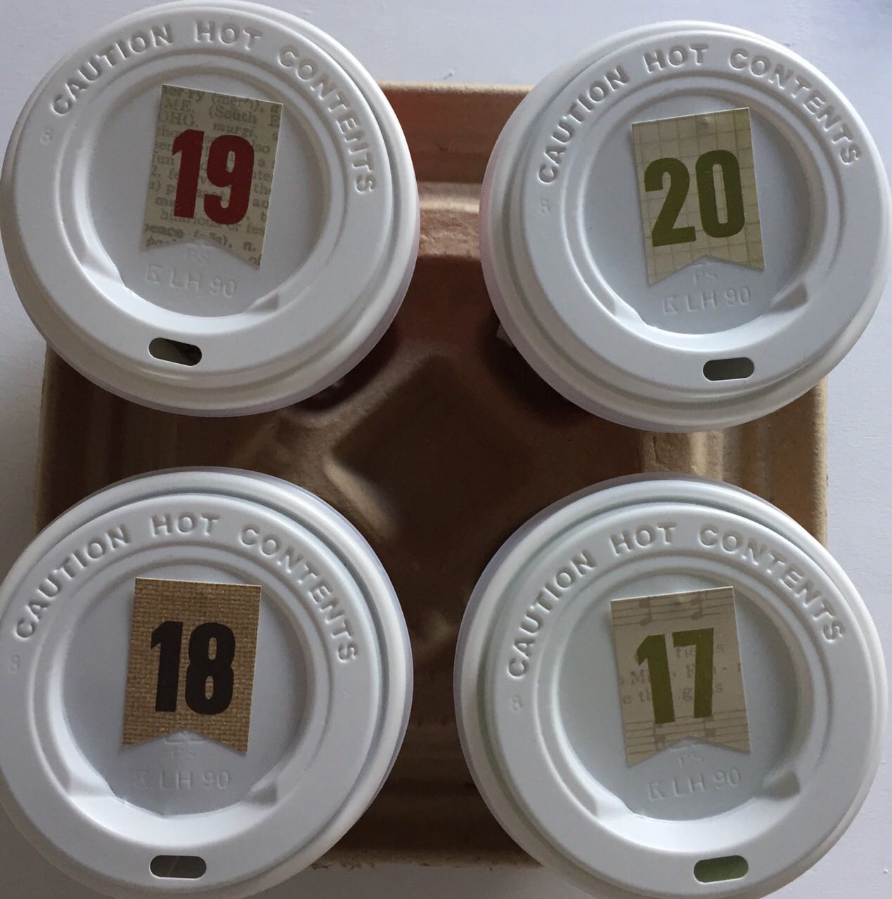 Adventskalender Coffee to Go Becher 2